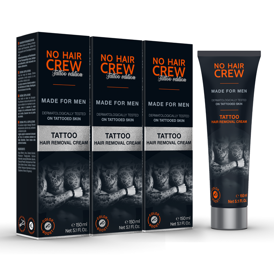 NO HAIR CREW Gentle And Effective Hair Removal Made For Men No hair crew gentle and effective hair removal made for men